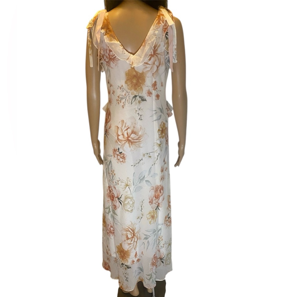 Christian Lacroix ruffle floral Dress - Picture 3 of 9